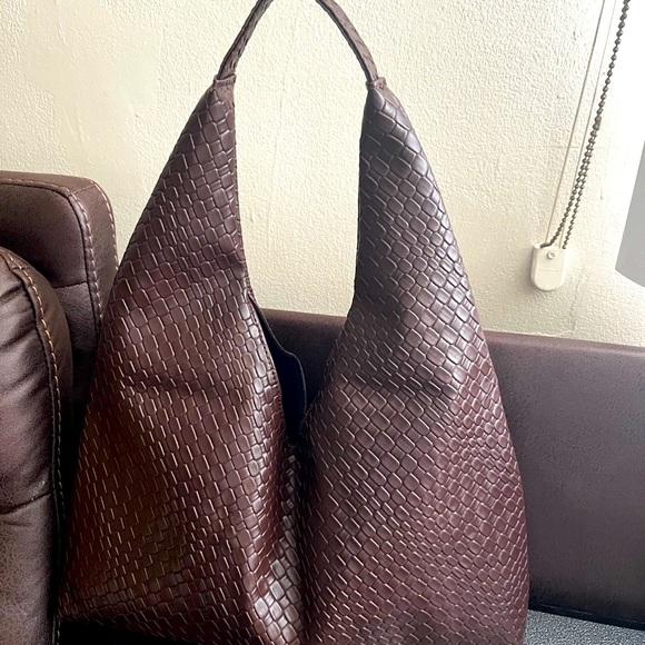 Michelle Bag! Coco Brown Weave Purse New! - Picture 3 of 7